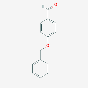 molecular formula C14H12O2 B125253 4-(Benzyloxy)benzaldehyde CAS No. 151896-98-9