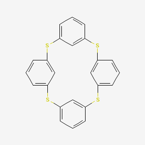 molecular formula C24H16S4 B1252589 Thiacalix(4)arene 