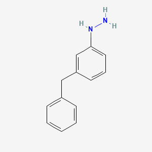 molecular formula C13H14N2 B12526008 3-Benzylphenylhydrazine CAS No. 734505-16-9