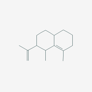 molecular formula C15H24 B12526052 1,8-Dimethyl-2-(prop-1-en-2-yl)-1,2,3,4,4a,5,6,7-octahydronaphthalene CAS No. 675843-23-9