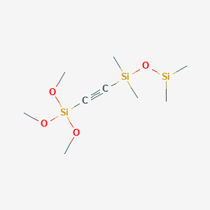 molecular formula C9H21O4Si3 B12526057 CID 23084948 