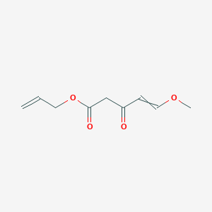 molecular formula C9H12O4 B12526140 Prop-2-en-1-yl 5-methoxy-3-oxopent-4-enoate CAS No. 820215-72-3