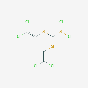 molecular formula C5H3Cl6Si3 B12526189 CID 78064314 