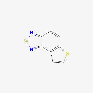 molecular formula C8H4N2SSe B12526461 Thieno[3,2-e][2,1,3]benzoselenadiazole CAS No. 666714-77-8