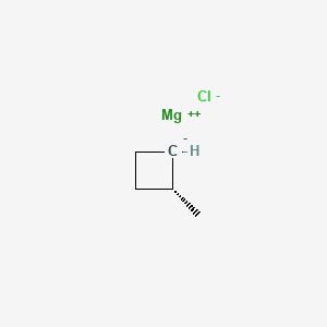 molecular formula C5H9ClMg B12526473 magnesium;methylcyclobutane;chloride CAS No. 820222-33-1