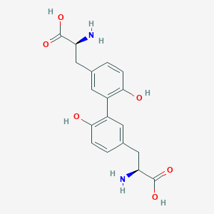 molecular formula C18H20N2O6 B1252651 L,L-Dityrosine CAS No. 63442-81-9