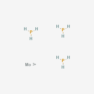 molecular formula H9MoP3+3 B12526601 Molybdenum(3+);phosphane CAS No. 663941-51-3