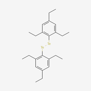 molecular formula C24H34Te2 B12526652 Bis(2,4,6-triethylphenyl)ditellane CAS No. 828300-76-1
