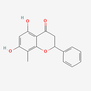 molecular formula C16H14O4 B1252667 Cryptostrobin 