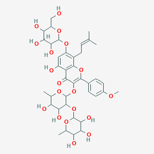 molecular formula C39H50O19 B1252695 Baohuoside VI 