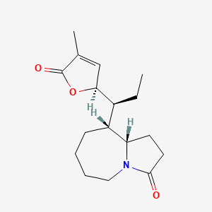 molecular formula C17H25NO3 B1252730 Sessilifoliamide C 