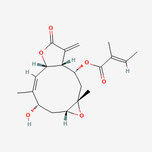 molecular formula C20H26O6 B1252734 Heliangin 