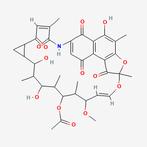 molecular formula C37H43NO13 B1252740 Tolypomycinone 