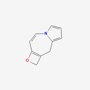 molecular formula C10H9NO B12527590 2H,3H-Oxeto[3,2-D]pyrrolo[1,2-A]azepine CAS No. 700373-43-9