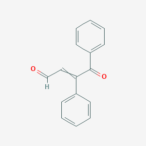 molecular formula C16H12O2 B12527626 4-Oxo-3,4-diphenylbut-2-enal CAS No. 680859-88-5