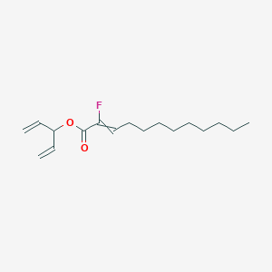 molecular formula C17H27FO2 B12527734 Penta-1,4-dien-3-yl 2-fluorododec-2-enoate CAS No. 804518-26-1