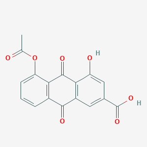 molecular formula C17H10O7 B125279 5-Acetyl Rhein CAS No. 875535-35-6