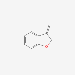 molecular formula C9H8O B12527950 3-Methylene-2,3-dihydrobenzofuran 
