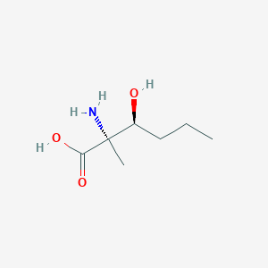 molecular formula C7H15NO3 B12527963 (3S)-3-Hydroxy-2-methyl-L-norleucine CAS No. 755742-08-6