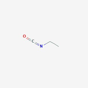 molecular formula C3H5NO B125280 Isocyanatoethane CAS No. 109-90-0