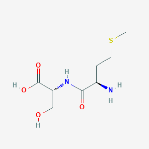 molecular formula C8H16N2O4S B12528089 D-Methionyl-D-serine CAS No. 656811-61-9