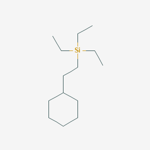 molecular formula C14H30Si B12528117 (2-Cyclohexylethyl)(triethyl)silane CAS No. 656824-56-5