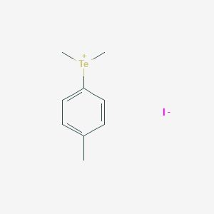 molecular formula C9H13ITe B12528239 Dimethyl(4-methylphenyl)tellanium iodide CAS No. 803738-55-8