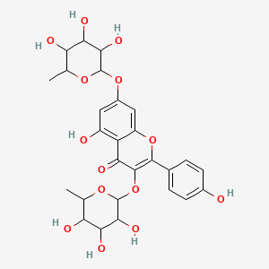 molecular formula C27H30O14 B1252857 Kaempferitrin 