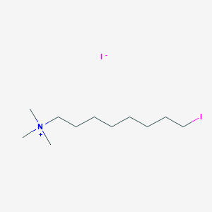 molecular formula C11H25I2N B12528664 8-Iodo-N,N,N-trimethyloctan-1-aminium iodide CAS No. 671192-60-2
