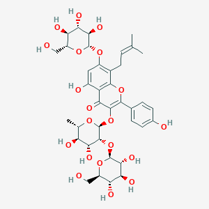 molecular formula C38H48O20 B1252872 Ikarisoside C 