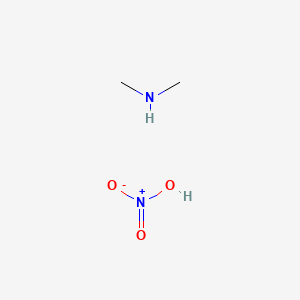 molecular formula C2H8N2O3 B1252889 Dimethylammonium nitrate CAS No. 30781-73-8