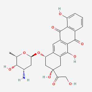 4-Demethyl-6-deoxydoxorubicin