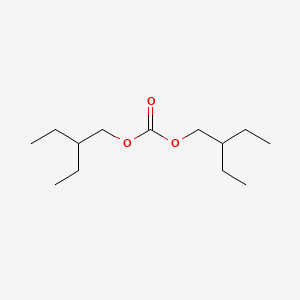 molecular formula C13H26O3 B12528985 Carbonic acid, bis(2-ethylbutyl) ester CAS No. 819792-11-5