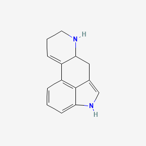 molecular formula C14H14N2 B1252902 9,10-Didehydroergoline CAS No. 6878-09-7