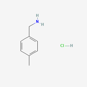molecular formula C8H12ClN B1252920 4-Methylbenzylamine hydrochloride CAS No. 26177-45-7