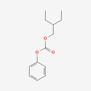 molecular formula C13H18O3 B12529279 Carbonic acid, 2-ethylbutyl phenyl ester CAS No. 820969-44-6