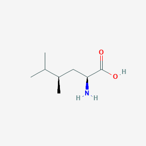 molecular formula C8H17NO2 B12529351 (2S,4R)-2-Amino-4,5-dimethylhexanoic acid CAS No. 774172-49-5