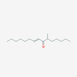 molecular formula C16H30O B12529352 6-Methylpentadec-8-en-7-one CAS No. 651726-49-7