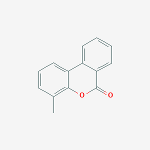 molecular formula C14H10O2 B12529356 4-Methyl-6H-benzo[c]chromen-6-one 