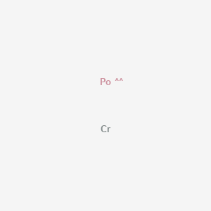 molecular formula CrPo B12529561 Chromium--polonium (1/1) CAS No. 685905-93-5