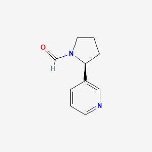 molecular formula C10H12N2O B1252984 N-Formylnornicotine CAS No. 38840-03-8
