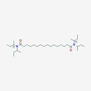 molecular formula C32H64N2O2 B12529871 N~1~,N~1~,N~16~,N~16~-Tetra(butan-2-yl)hexadecanediamide CAS No. 820251-55-6