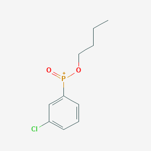 molecular formula C10H13ClO2P+ B12529893 Butoxy(3-chlorophenyl)oxophosphanium CAS No. 821009-63-6