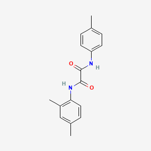 molecular formula C17H18N2O2 B12530004 N~1~-(2,4-Dimethylphenyl)-N~2~-(4-methylphenyl)ethanediamide CAS No. 653591-75-4