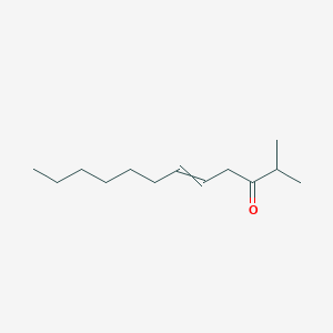 molecular formula C13H24O B12530128 2-Methyldodec-5-en-3-one CAS No. 651726-57-7