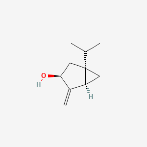 molecular formula C10H16O B1253016 (1R,5R)-1beta-Isopropyl-4-methylenebicyclo[3.1.0]hexan-3alpha-ol 
