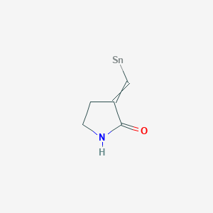 molecular formula C5H6NOSn B12530196 CID 78064375 