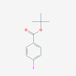 molecular formula C11H13IO2 B125303 对叔丁基-4-碘苯甲酸酯 CAS No. 120363-13-5