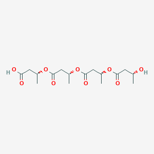 (3R)-3-{[(3R)-3-{[(3R)-3-{[(3R)-3-hydroxybutanoyl]oxy}butanoyl]oxy}butanoyl]oxy}butanoic acid