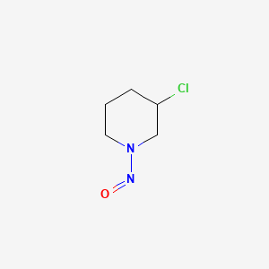 molecular formula C5H9ClN2O B1253040 3-Chloro-1-nitrosopiperidine CAS No. 65445-60-5